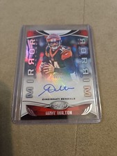 2019 PANINI CERTIFIED FOOTBALL MIRROR SIGNATURES BENGALS ANDY DALTON AUTO 39/40