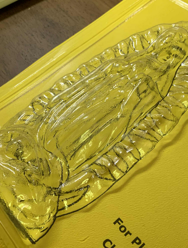 Virgin of Guadalupe Plastic Mold for Clay, Papier-Mache, Plaster, Sugar - Nice! - Picture 2 of 2