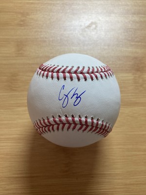 Corey Seager Signed Baseball MLB Auth Holo Fanatics COA