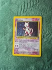Pokemon Base 2 Set Mewtwo 10/102 Unlimited Holo Rare Card MP Vintage WOTC