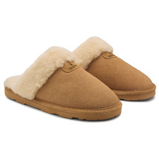 SALE   Bearpaw Women's Loki Dot Slipper Iced Coffee Color MEDIUM SIZE       