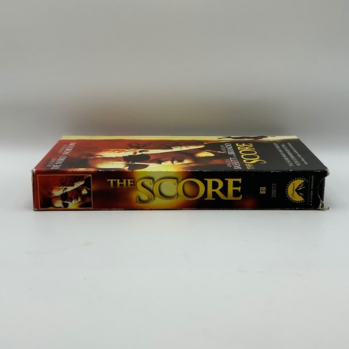 The Score VHS 2001 Tape Crime Thriller Original Release Paramount Pictures - Picture 8 of 8