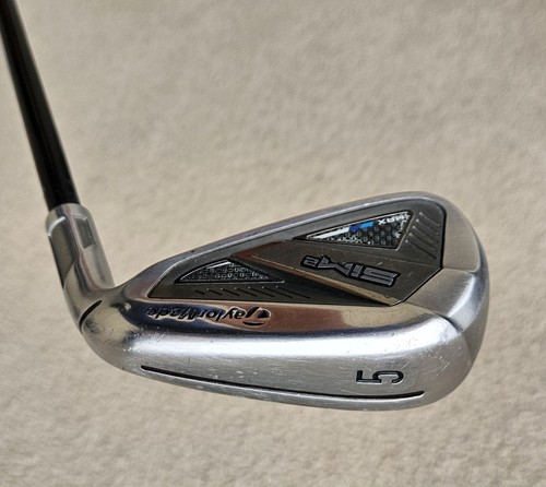 TAYLORMADE SIM 2 MAX 5 IRON - MITSUBISHI 75 S METAL MESH SHAFT - GOLF CLUB - Picture 6 of 20