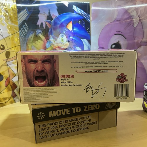 WCW Bill Goldberg Nitro Streetrods 1/24 Car 1999 Limited Edition 1 of 4999 - Picture 4 of 5