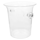  Kunststoff-eiskübel Eisbehälter Transparenter Eiseimer Eiswürfeleimer