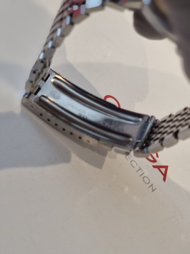 Pulsera Omega Automática De Ville 166.033 Con 1037 Cuentas Originales de Arroz En muy buena condición - Imagen 6 de 16