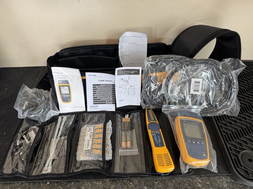 Neu Open Box, Fluke Networks MS2-KIT MicroScanner2 Kupferkabel Überprüfungskit