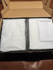 2 pack led video light kit with stands