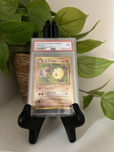 1999 Pokemon Japanese Promo Southern Island T.I. Primeape #57 PSA 9 MINT