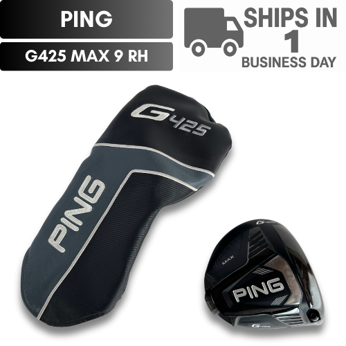 Ping G425 MAX 9 Driver Head Only Right Hand With Headcover