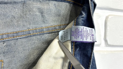 PRPS Vintage denim Jeans Mens Made in Japan SZ 31 Button P51 P99AV Distressed - Picture 11 of 14