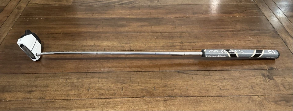 TaylorMade Spider GTX Single Bend Barely Used - White - Face Balanced - Image 2 of 4