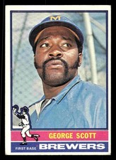 1976 Topps George Scott #15 - Milwaukee Brewers