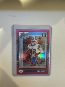 2024 Panini Donruss Optic - Rated Rookie Ray Davis #283 Pink Prizm (RC) #950