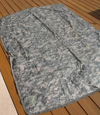 ACU Digital Camo Wet Weather Poncho Liner Woobie Blanket NSN 8405-01-547-2559