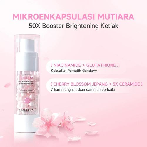 2 Stück GMEELAN Gluta Brightening 50x Booster Achsel Achsel CREME 30g - Bild 7 von 8