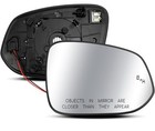 Passenger Side Mirror Glass For 2019-2024 TOYOTA RAV4 / HYBRID with BSM Heated