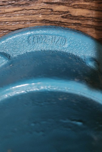 Zurn CO2510-NH4 Cast Iron Non-Adjustable No-Hub Cleanout, 4" Pipe Size BLUE - Picture 2 of 7