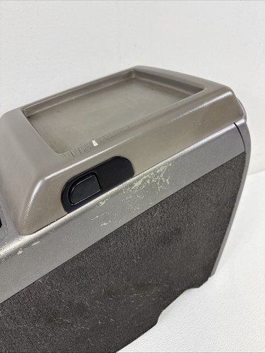 03-07 Hummer H2 Center Floor Console Lid Arm Rest with Hinge OEM Wheat 502 READ - Picture 4 of 22