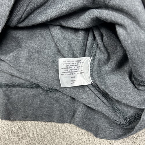 Coolibar Lumaleo Hoodie Mens Large UPF 50+ Gray Heather Full Zip Jacket EUC $99 - Picture 4 of 8
