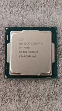 Intel Core I7 7700 Processor 3.60 GHz, 4 Cores, FCLGA115 - SR338