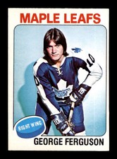 1975 O-Pee-Chee NHL #77 George Ferguson  EXMT/EXMT+ X3291850