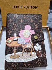 Louis Vuitton Monogram Agenda MM Diary Planner Cover Notebook