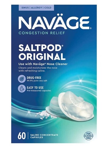 Navage SDG-2 Congestion Relief Nose Cleaner + 60 Saline Capsules – NEW & Sealed - Bild 11 von 12