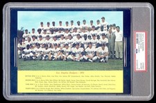 1971 LA Dodgers Postcards PSA 6 (POP 1, 1 HIGHER) GARVEY DON SUTTON RICHIE ALLEN