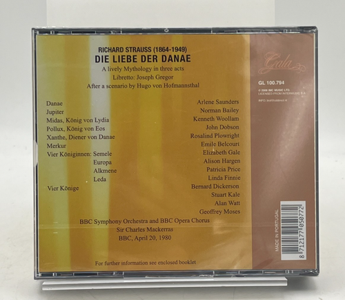 Richard Strauss: Die Liebe der Danae BBC Symphony Orchestra 2CD Set 2006 - Picture 2 of 2