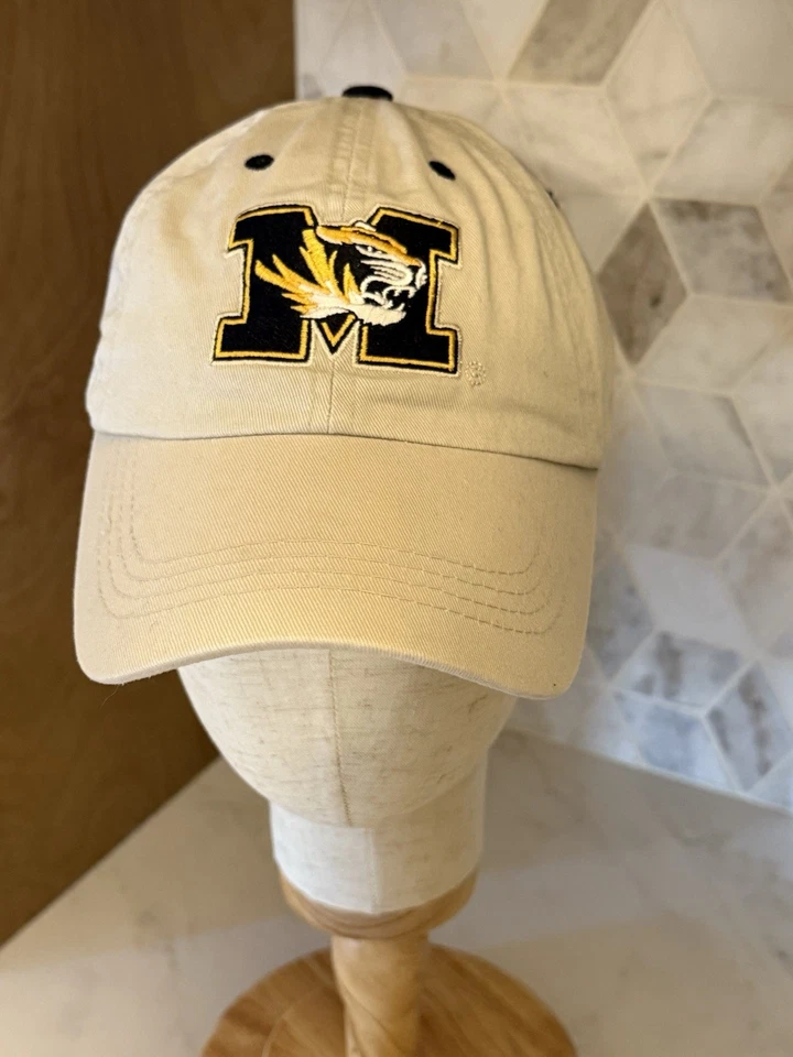 Gorra de béisbol estilo vintage con tirantes de la Universidad de Missouri Tigers Mizzou NCAA Foto 2 de 4