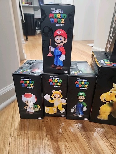 Nintendo The Super Mario Bros (2023 Movie Figures). Complete Set.... Brand New - Picture 12 of 24
