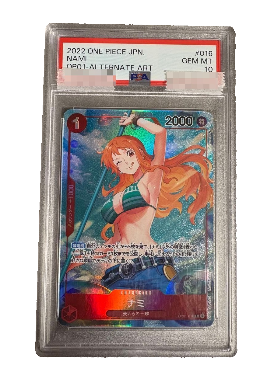 PSA 10 Nami (Alt Art) OP01-016 ROMANCE DAWN - ONE PIECE Card