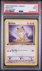 PSA Card MINT 9  1999 POKEMON JUNGLE 56 MEOWTH 1ST EDITION