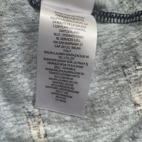 Lauren Ralph Lauren Kleid Damen XL dunkelblau Ikat Rüschen Stufen Leinenmischung Boho - Bild 11 von 11