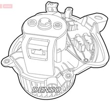 DENSO Innenraumgebläse DEA01011 für ALFA ROMEO