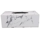  Tissues Box Cover Paper Napkin Holder Dispenser Case Marble Design Container