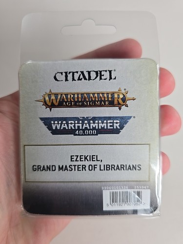 Ezekiel, Grand Master of Librarians Metal Blister Dark Angels Warhammer 40K NIB - Picture 3 of 4