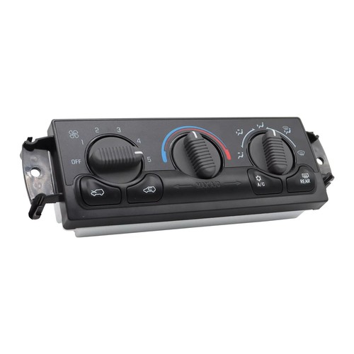 AC Climate Control Module Panel Black For Chevy Silverado For GMC Sierra 599-266 - Picture 3 of 10