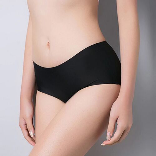 Women Brifefs Lady Satin Ice Silky Seamless Elastic Panties Knickers Underwear - Picture 15 of 31