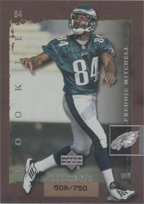 2001 Upper Deck Rookie F/X Freddie Mitchell #269 - 1 of 2