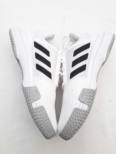 Adidas CourtJam Bounce Size 6.5 White Women's Comfort - Picture 4 of 10