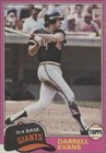 1981 Topps - Darrell Evans #648