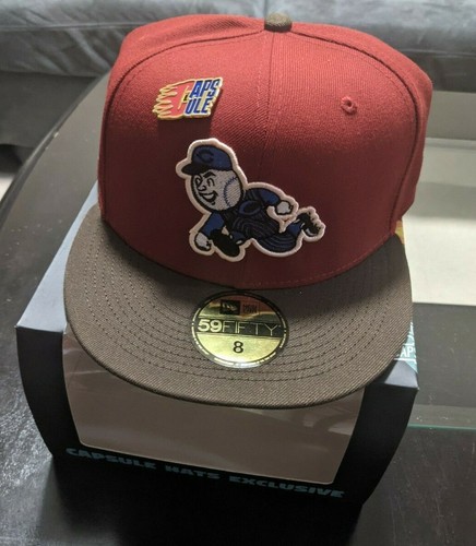 Cincinnati Reds Capsule Nitro 3.0 1970-2002 Patch Fitted Hat Size 8 In Hand - Picture 2 of 6