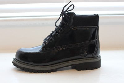 patent leather timberland boots