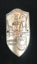 Vintage Hiking Stick Badge Rothenburg O. D. Tauber Markusturm Markus Tower