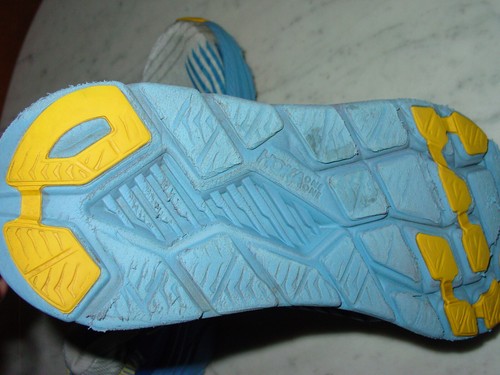 Mens Hoka One One Rincon 1102874 OMNB White/Blue Running Shoes! Size 8 - Picture 11 of 16