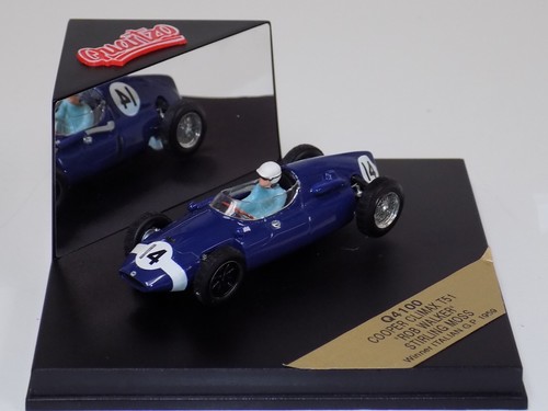 1/43 Quartzo F1 Cooper Climax T51 Car #14 Winner 1959 Italian GP R.Walker Q4100 - Picture 2 of 4
