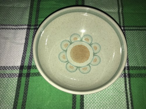 Denby Sundance Schale Steingut grau blau grün 14,5 cm sehr guter Zustand