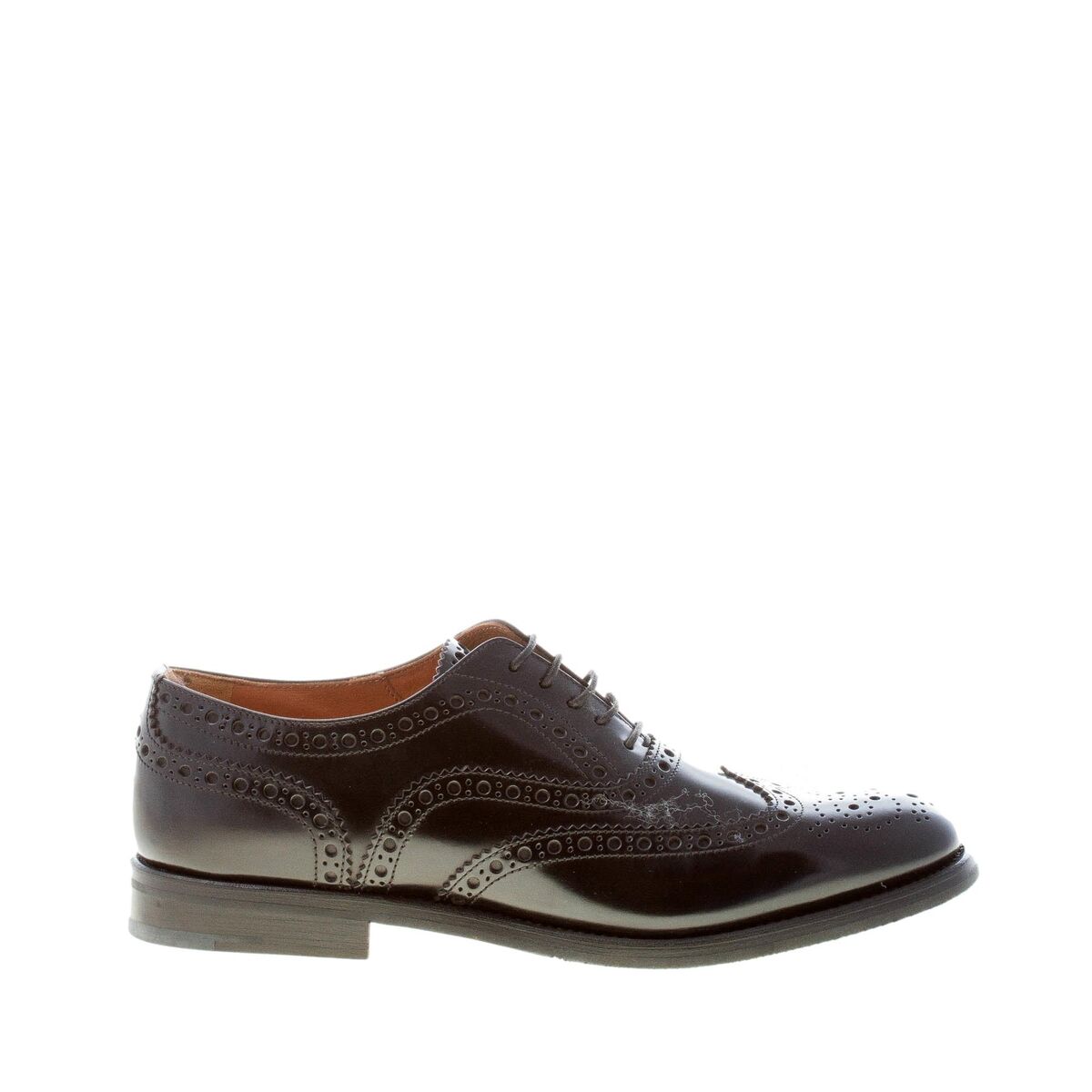 CHURCH S women shoes Burwood WG black polished binder leather oxford brogue eBay